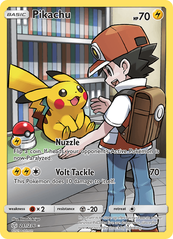 Pikachu (Secret) (SM - Cosmic Eclipse)