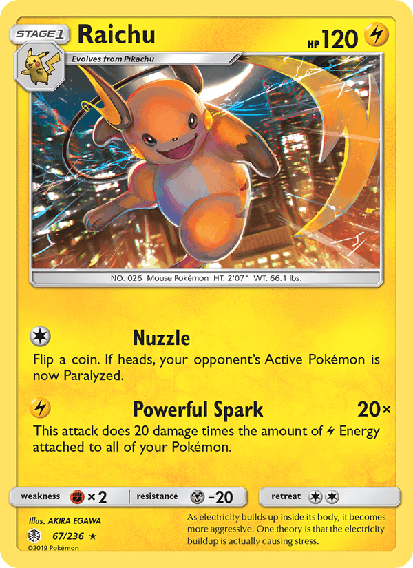 Raichu (SM - Cosmic Eclipse)