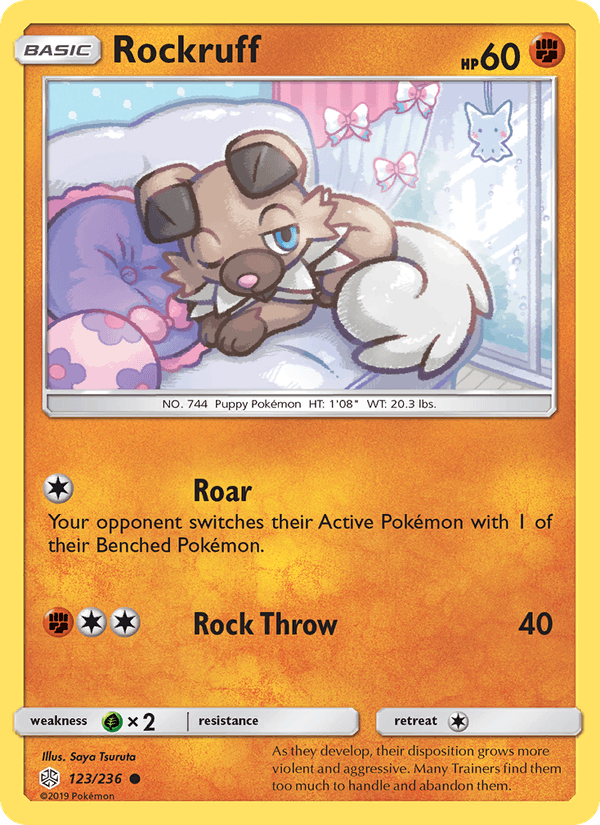 Rockruff (SM - Cosmic Eclipse)