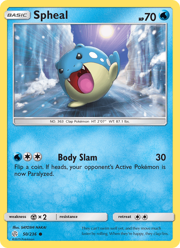 Spheal - 50/236 (SM - Cosmic Eclipse)