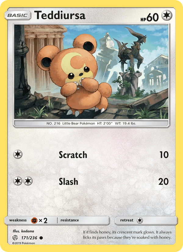 Teddiursa (SM - Cosmic Eclipse)