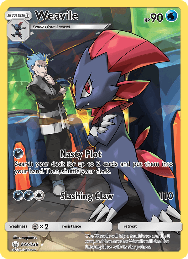 Weavile (Secret) (SM - Cosmic Eclipse)
