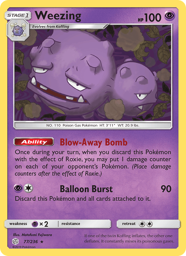 Weezing (SM - Cosmic Eclipse)