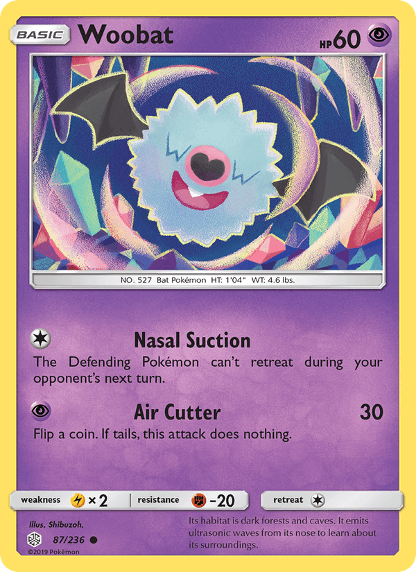 Woobat (SM - Cosmic Eclipse)