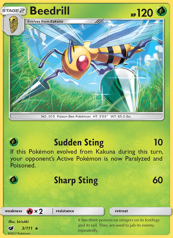 Beedrill (SM - Crimson Invasion)