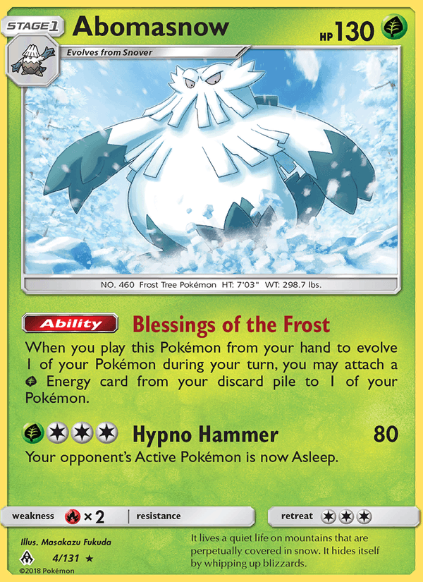 Abomasnow (SM - Forbidden Light)