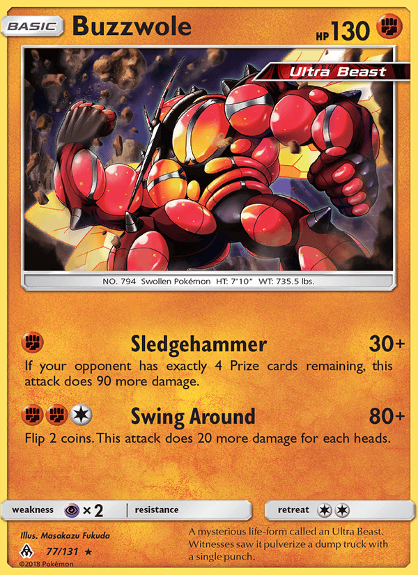 Buzzwole (SM - Forbidden Light)