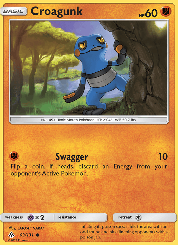 Croagunk (SM - Forbidden Light)