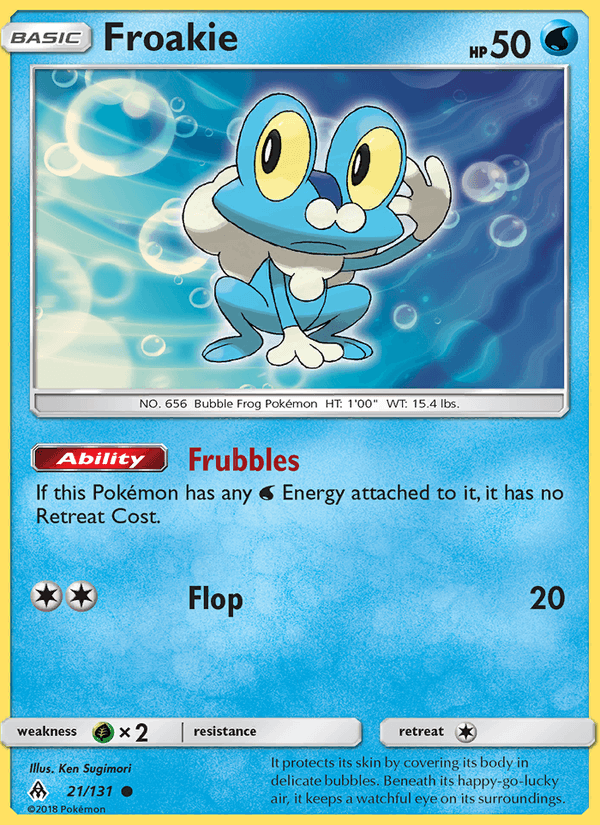Froakie (21) (SM - Forbidden Light)