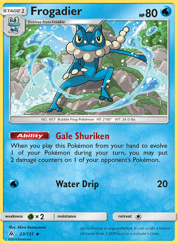 Frogadier (SM - Forbidden Light)