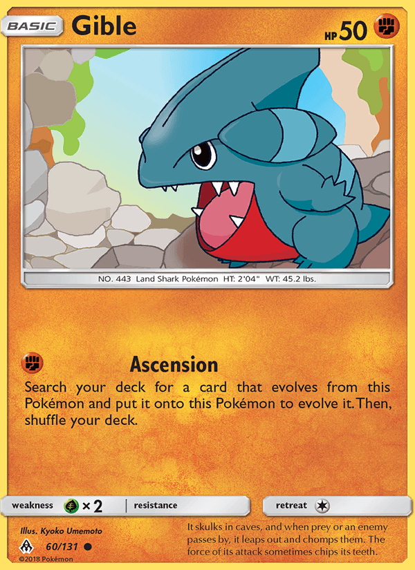Gible (SM - Forbidden Light)