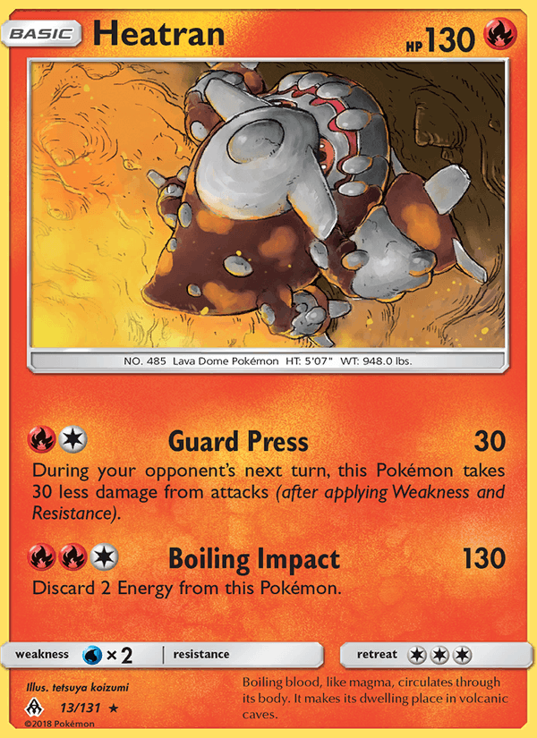 Heatran (SM - Forbidden Light)