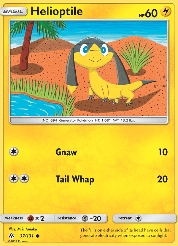 Helioptile (SM - Forbidden Light)