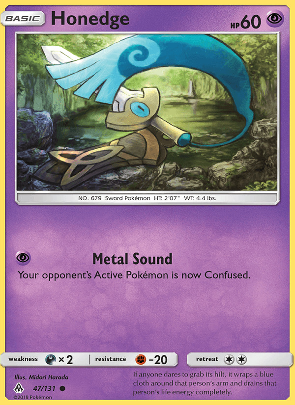 Honedge (47) (SM - Forbidden Light)