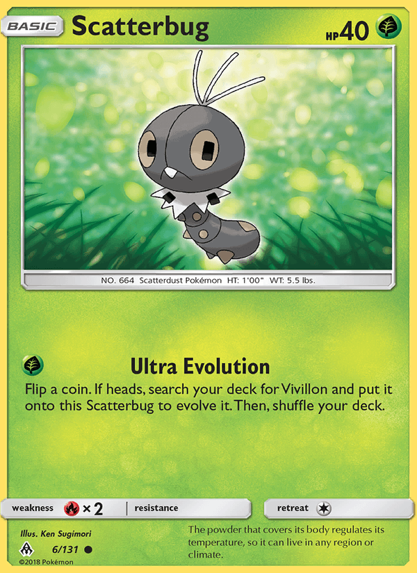 Scatterbug (6) (SM - Forbidden Light)