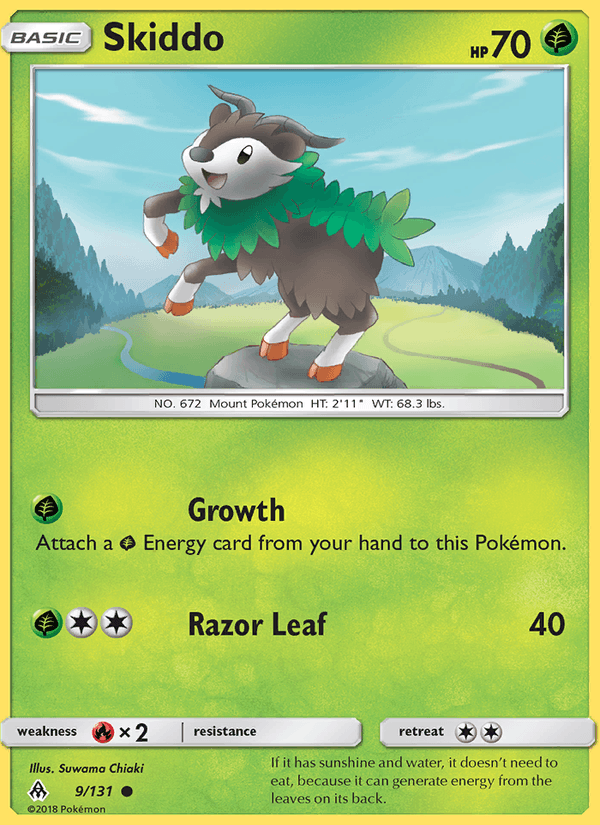 Skiddo (SM - Forbidden Light)