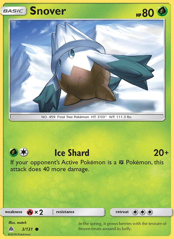 Snover (SM - Forbidden Light)