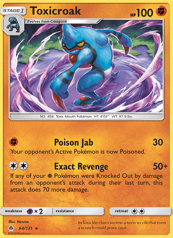 Toxicroak (SM - Forbidden Light)