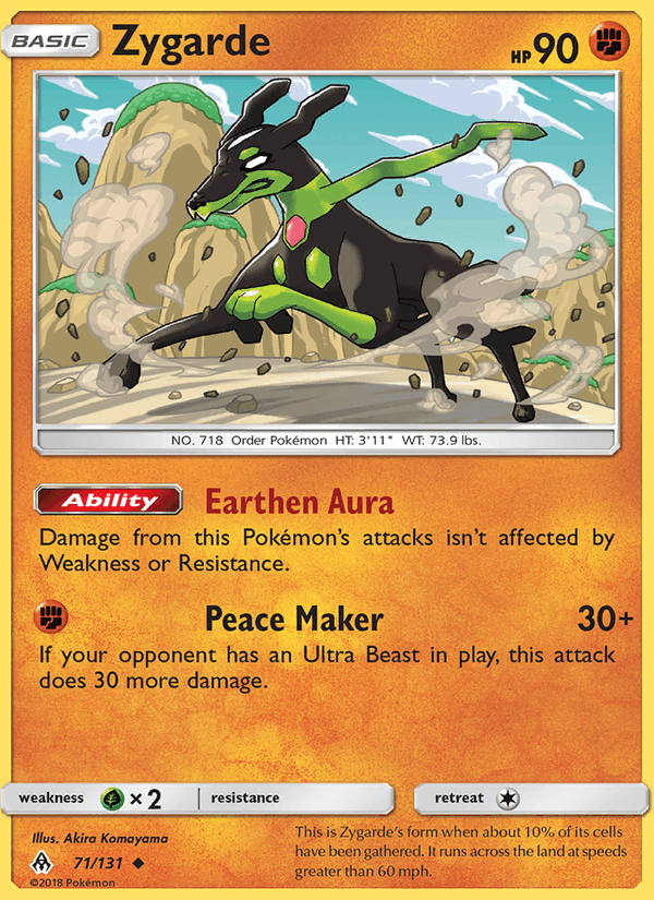 Zygarde (71) (SM - Forbidden Light)