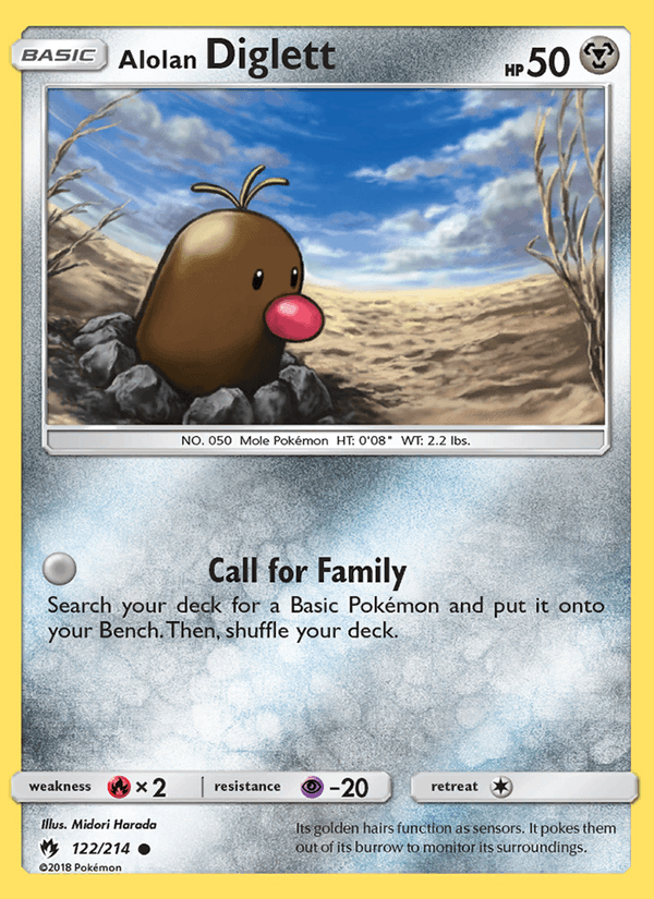 Alolan Diglett (SM - Lost Thunder)