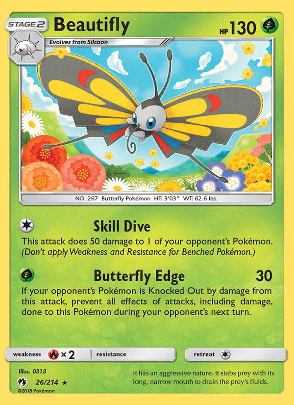 Beautifly (SM - Lost Thunder)