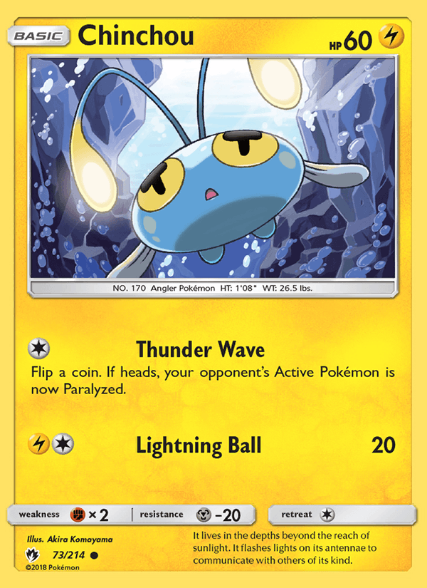 Chinchou (SM - Lost Thunder)