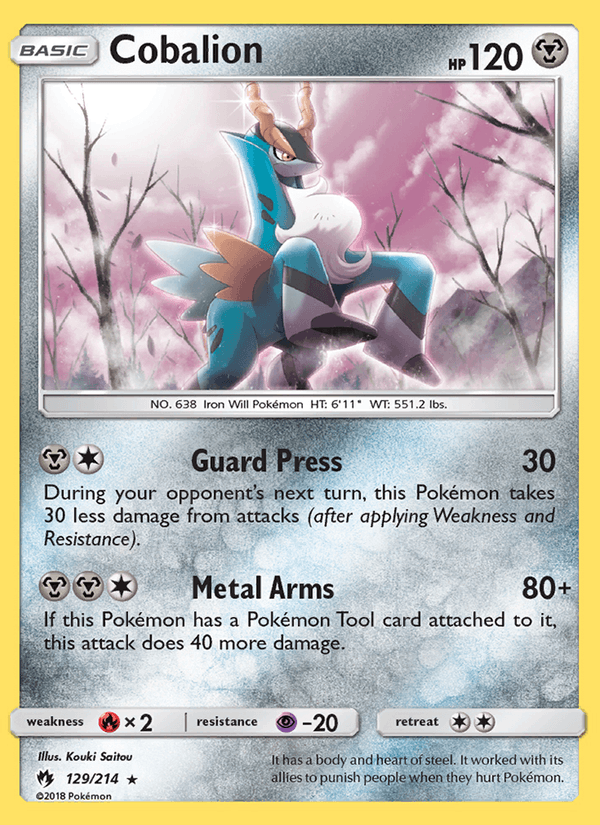 Cobalion (SM - Lost Thunder)