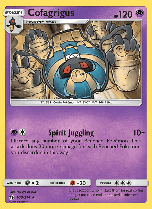 Cofagrigus (SM - Lost Thunder)