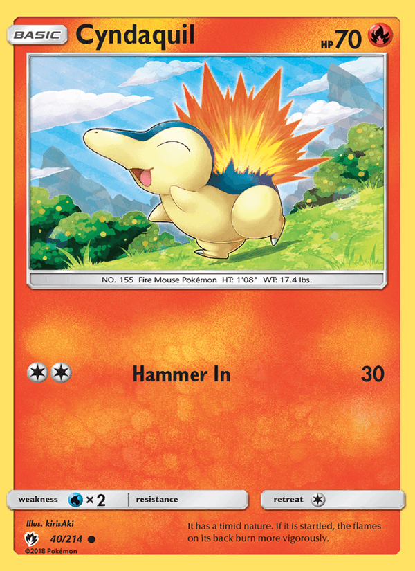 Cyndaquil (40) (SM - Lost Thunder)