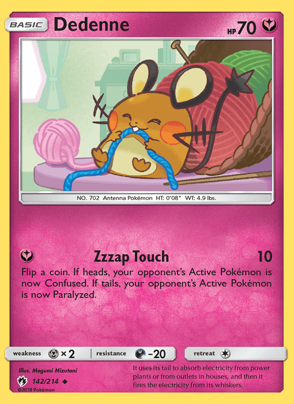 Dedenne (142) (SM - Lost Thunder)