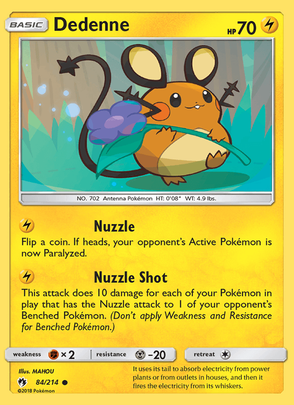 Dedenne (84) (SM - Lost Thunder)