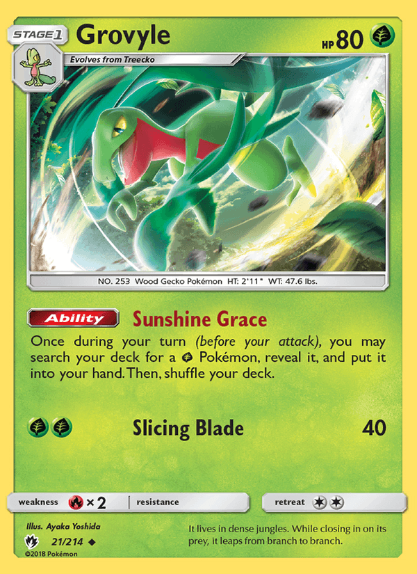 Grovyle (SM - Lost Thunder)