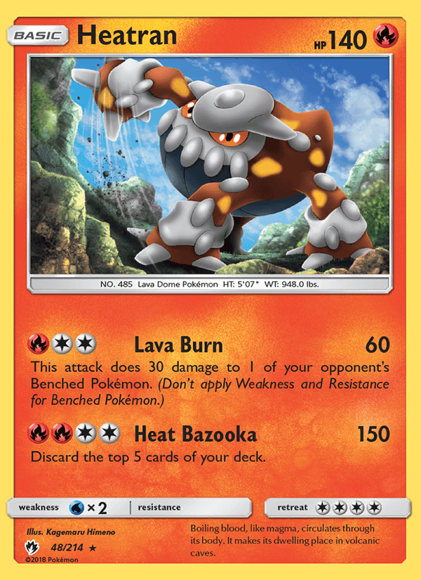 Heatran (SM - Lost Thunder)