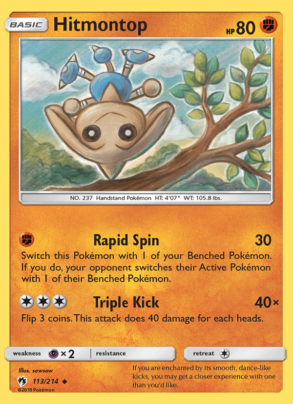 Hitmontop (SM - Lost Thunder)