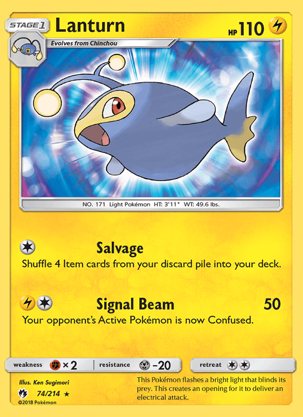 Lanturn (SM - Lost Thunder)