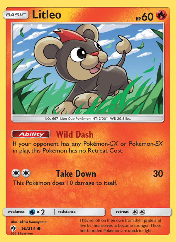 Litleo (SM - Lost Thunder)
