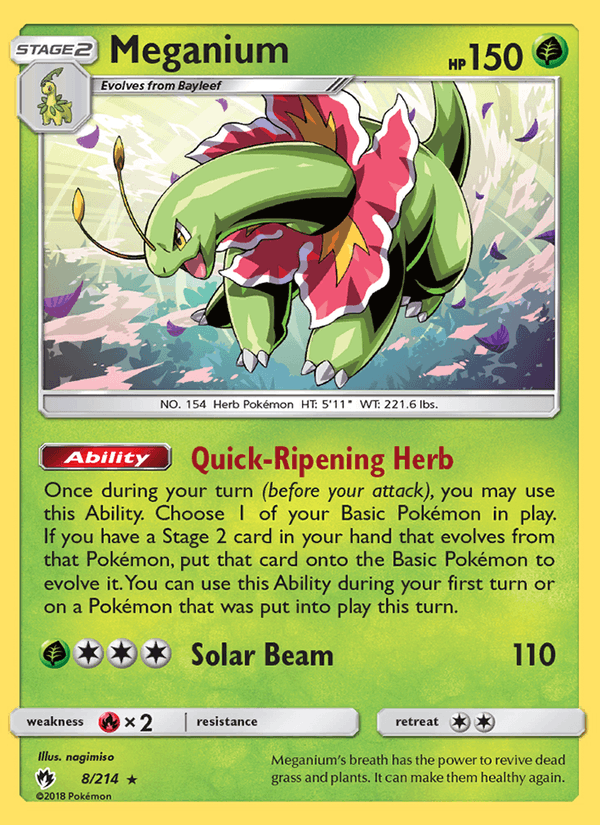 Meganium (SM - Lost Thunder)