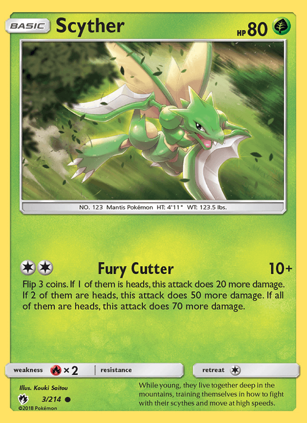 Scyther (SM - Lost Thunder)