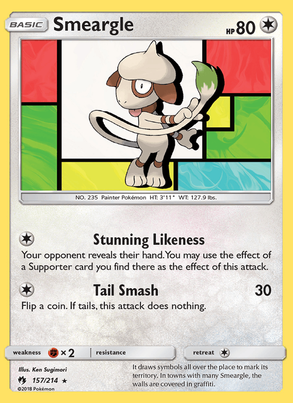 Smeargle (SM - Lost Thunder)
