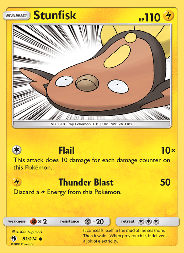 Stunfisk (SM - Lost Thunder)