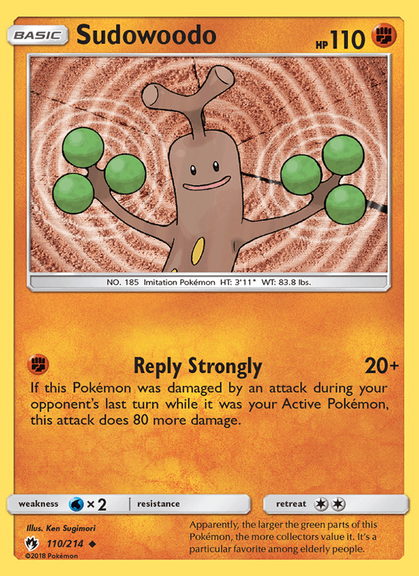 Sudowoodo (SM - Lost Thunder)