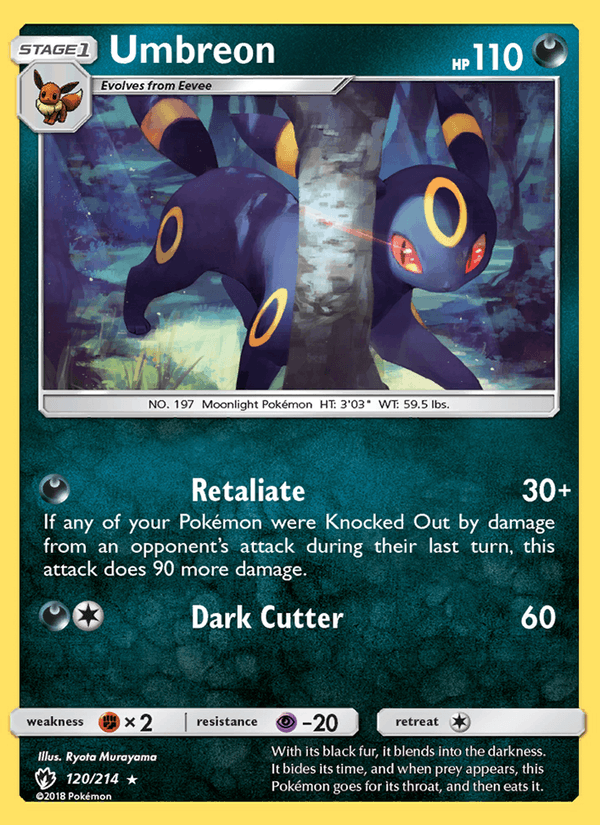 Umbreon (SM - Lost Thunder)