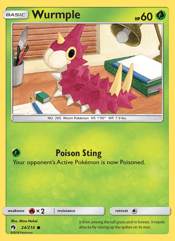 Wurmple (24) (SM - Lost Thunder)
