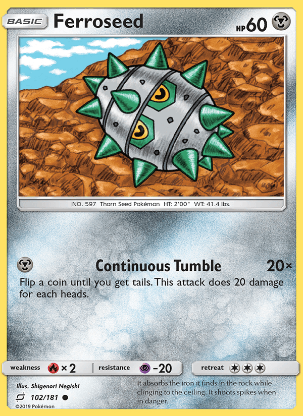 Ferroseed (SM - Team Up)