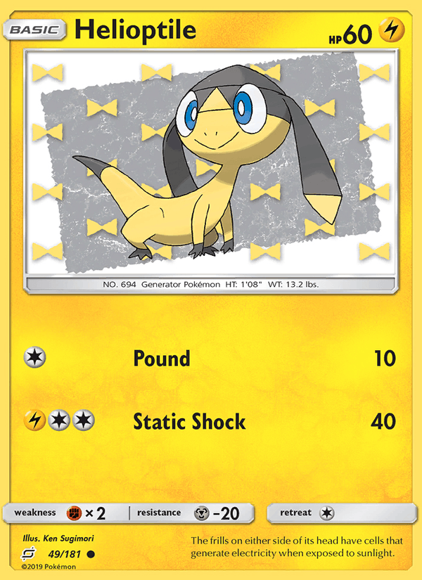 Helioptile (SM - Team Up)