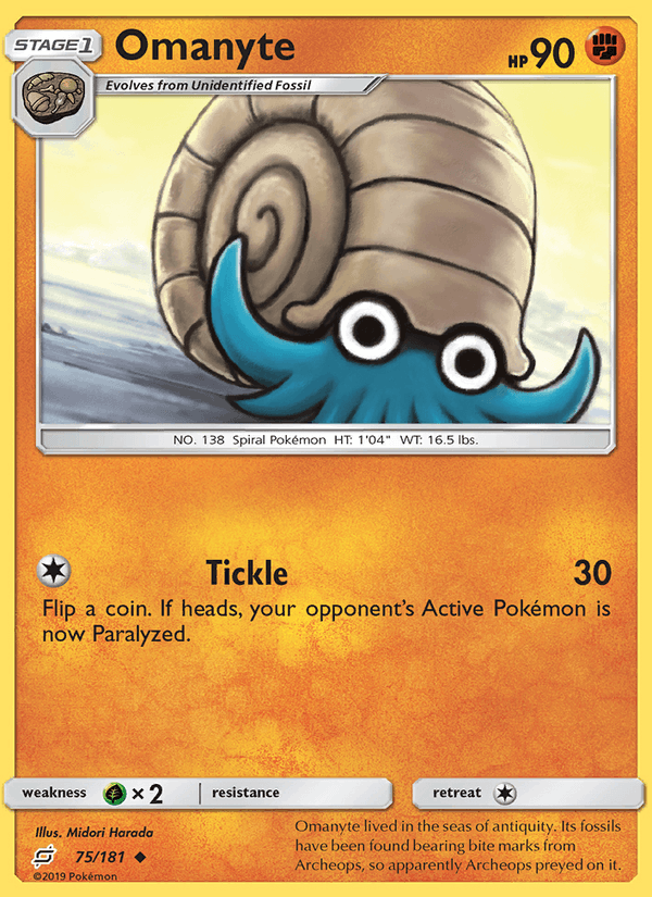 Omanyte (SM - Team Up)