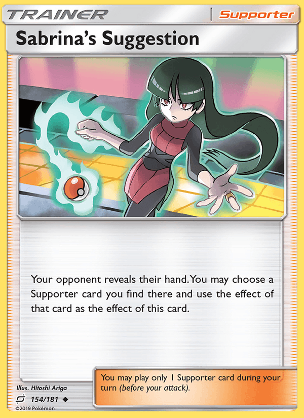 Sabrina's Suggestion (SM - Team Up)