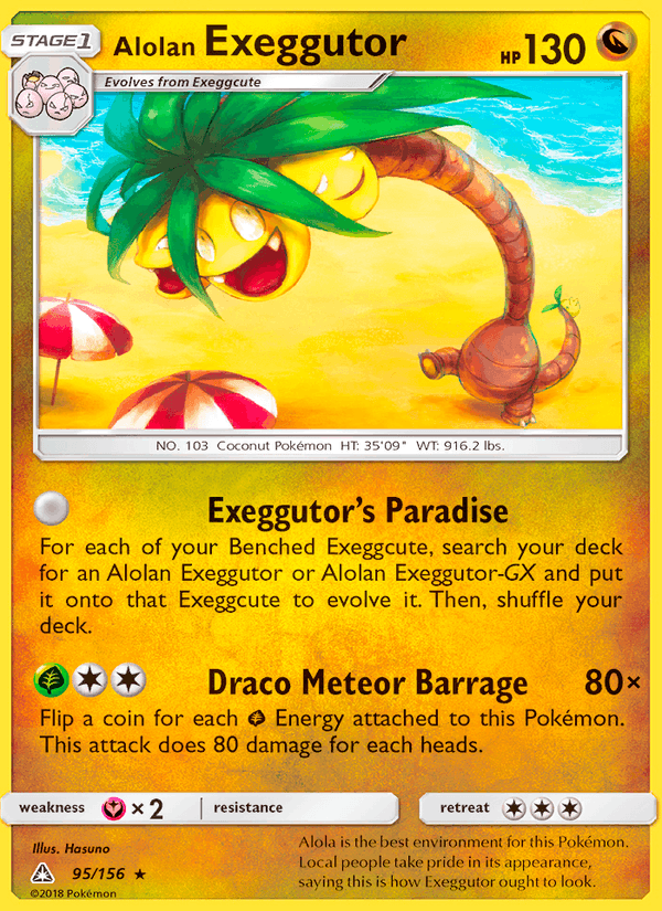 Alolan Exeggutor (SM - Ultra Prism)