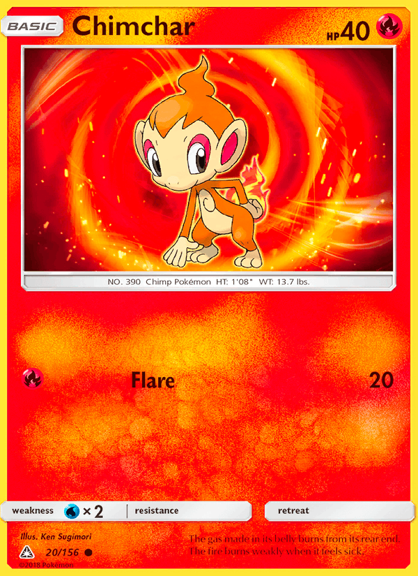 Chimchar (20) (SM - Ultra Prism)