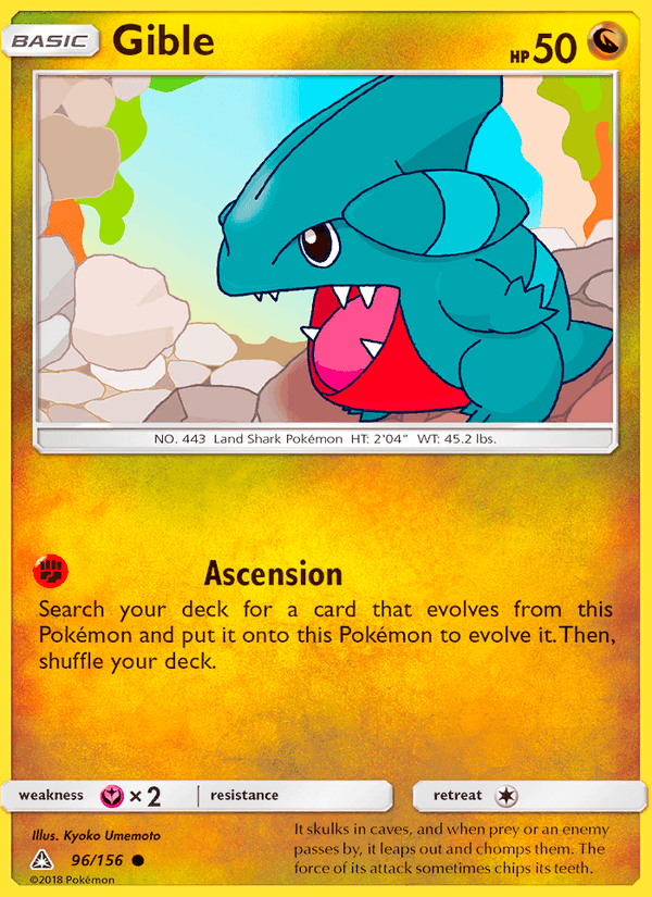 Gible (96) (SM - Ultra Prism)